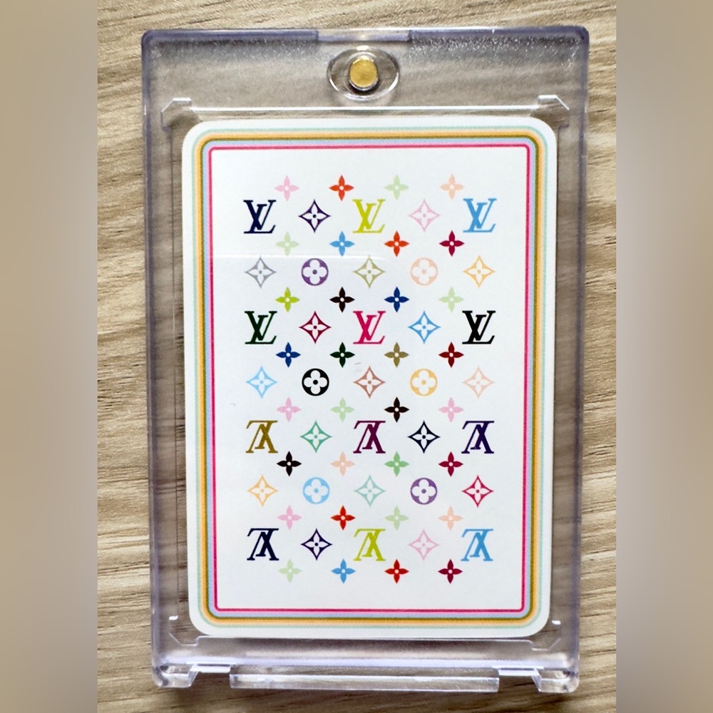 Louis Vuitton Murakami Queen of Clubs Playing Card - Picture 2 of 2